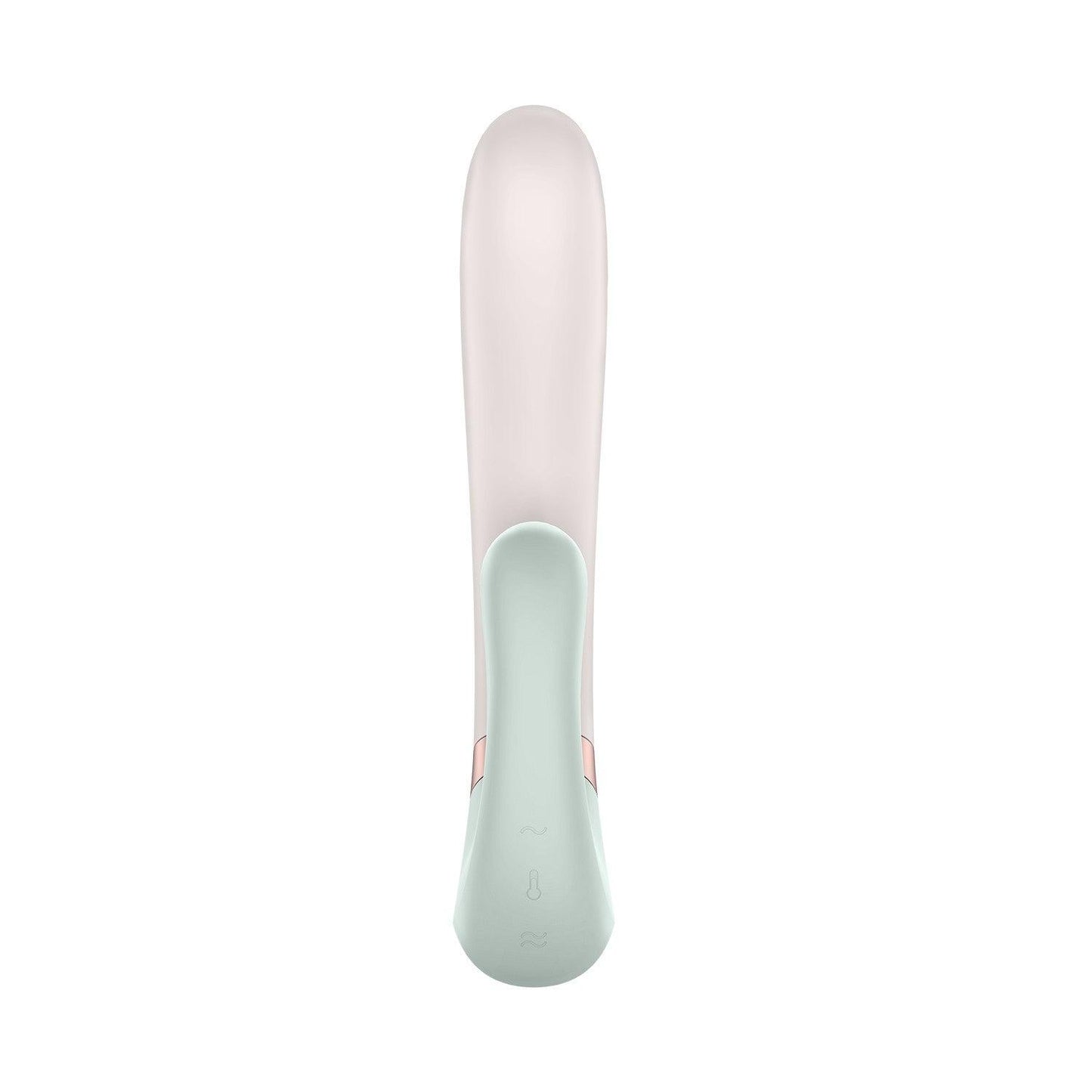 Vibrator cu Functie de Incalzire, Control prin Aplicatie, Placeri Supreme, Satisfyer Heat Wave, Verde - Amoroso