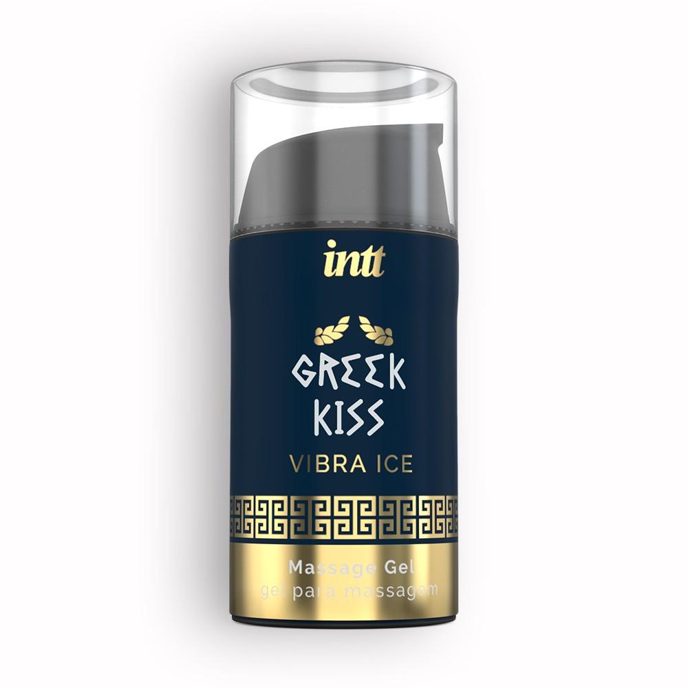 Stimulare Anala cu Efect Racoritor si Revigorant, INTT Greek Kiss Gel de Masaj, 15ml - Amoroso