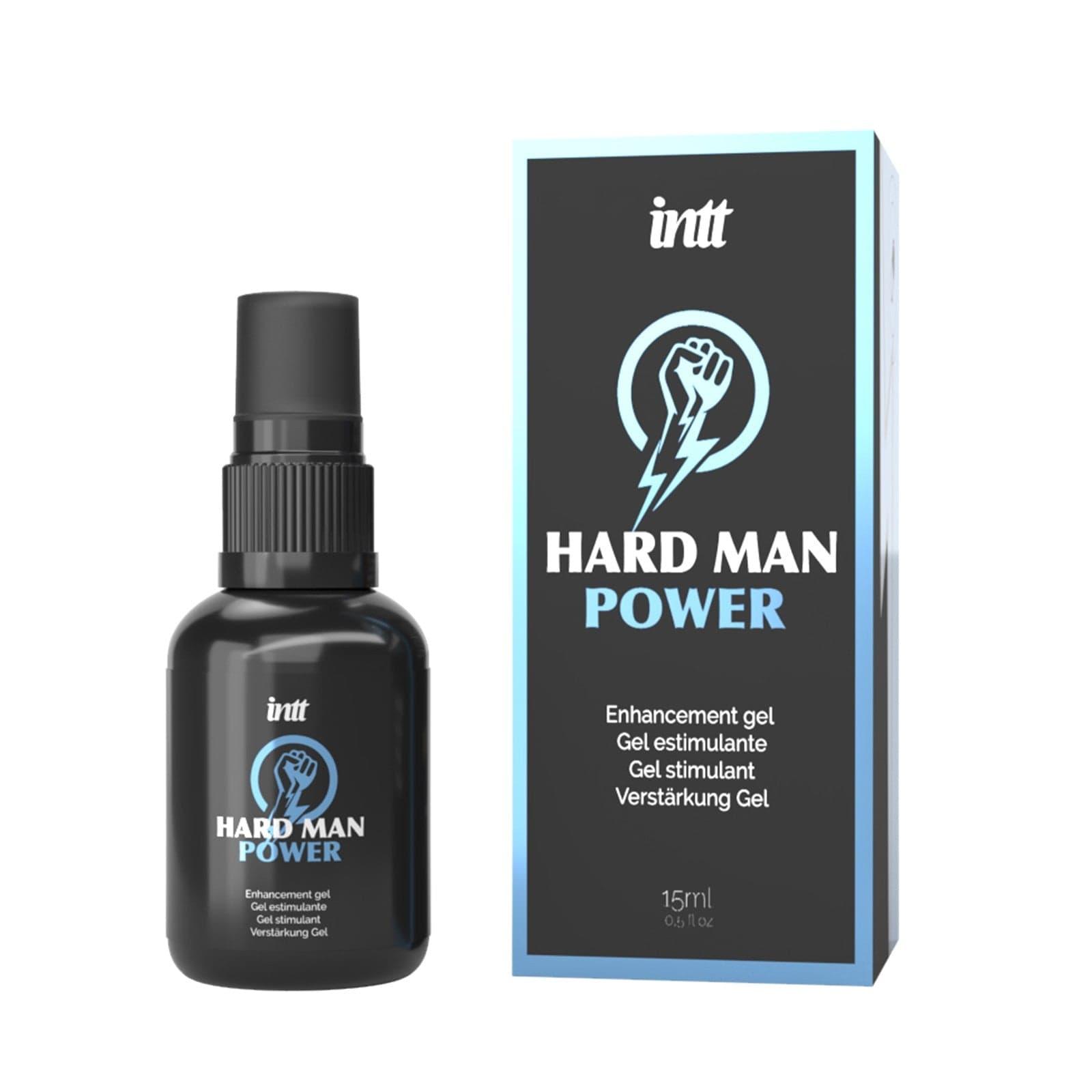 Gel Stimulant Hard Man Power, Creste Performanta si Intensifica Placerea Masculina, 15ml - Amoroso