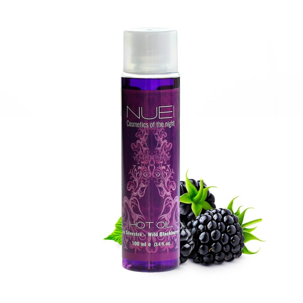 Ulei de Masaj, Efect Incalzitor si Aroma Seducatoare de Mure Salbatice, Nuei, 100 ml - Amoroso