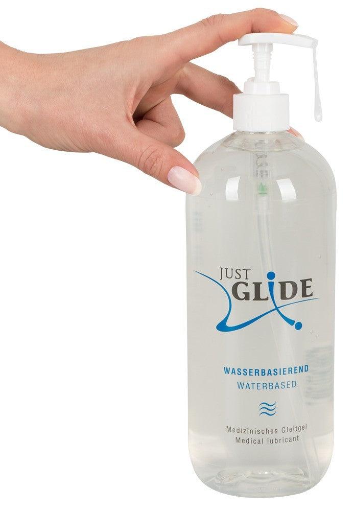 Lubrifiant pe Baza de Apa, Alegerea Perfecta pentru Confort si Placere, Just Glide, 1000 ml - Amoroso
