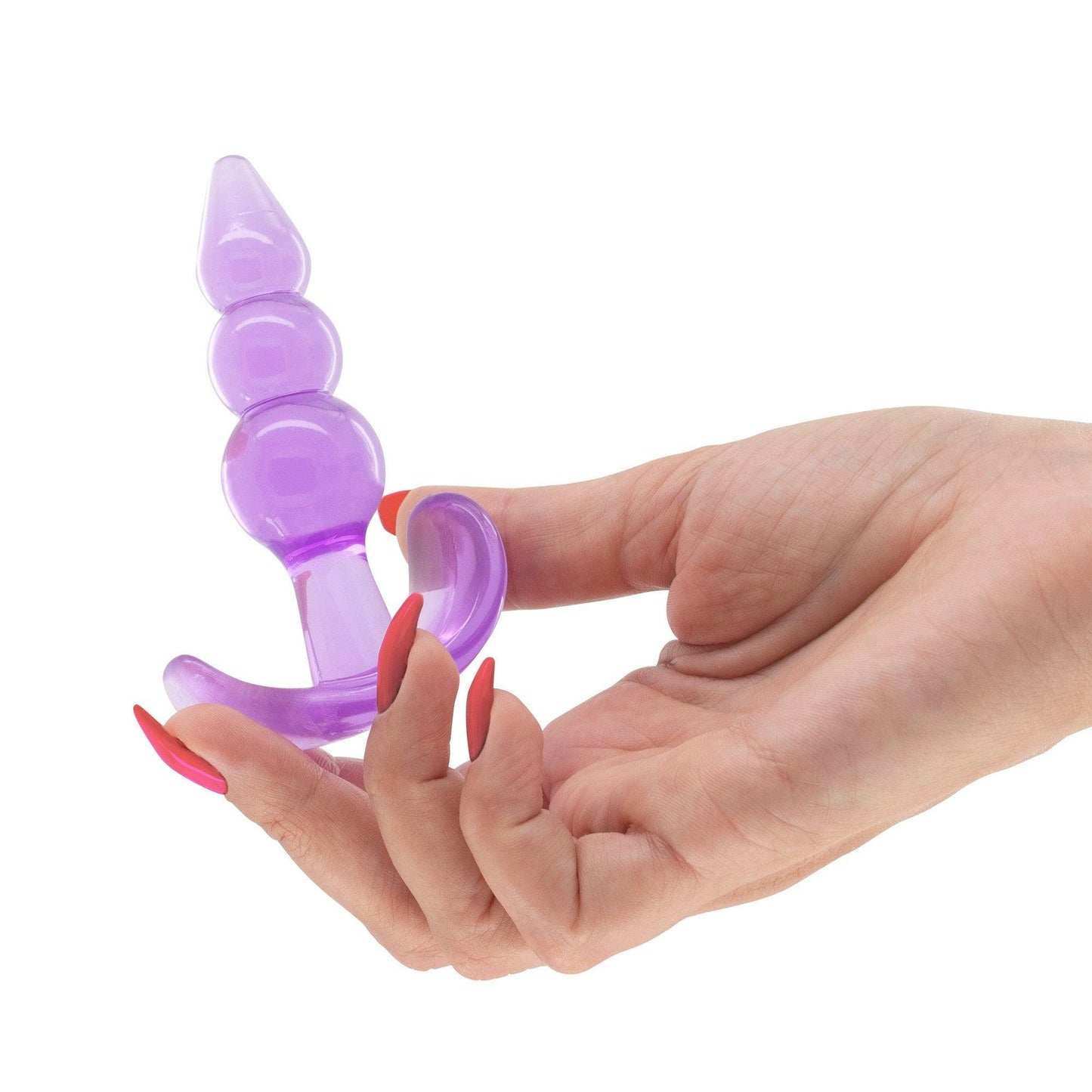 Jucarie Anala Flexibila pentru Incepatori si Avansati, Design Ergonomic & Confort Maxim, Crushious The Plunger, Mov - Amoroso