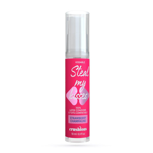 Lubrifiant cu Aroma de Capsuni si Sampanie, Perfect pentru Momente Dulci si Senzuale, 10ml - Amoroso