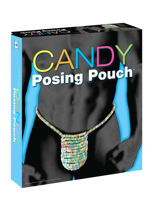 Lenjerie comestibila, Barbati, Distractie si Stil cu Un Look Jucaus, Candy Posing Pouch - Amoroso