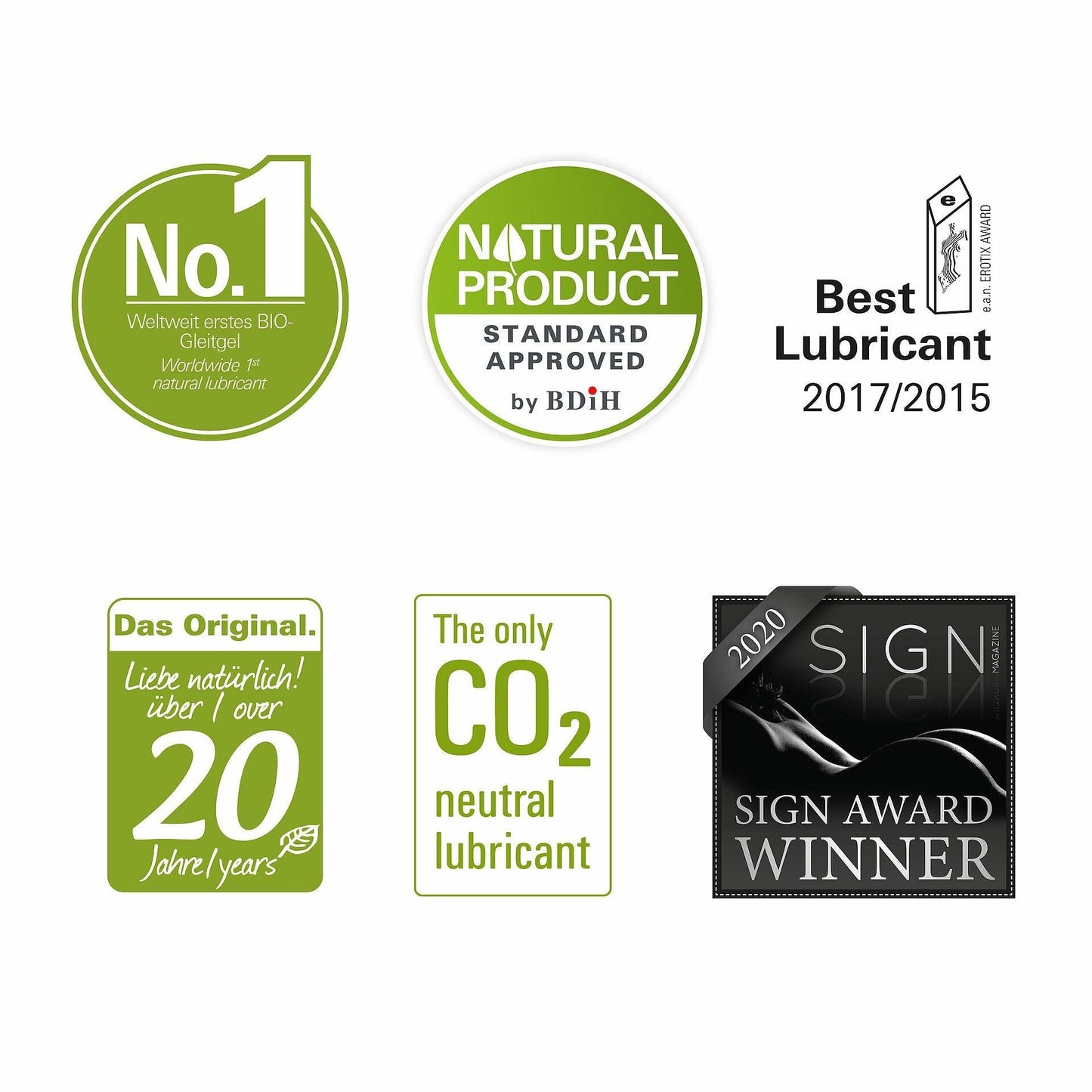 Lubrifiant BIOglide 100% Natural si Vegan, Pe baza de Apa, Delicat si Compatibil cu Latex, 40 ml - Amoroso