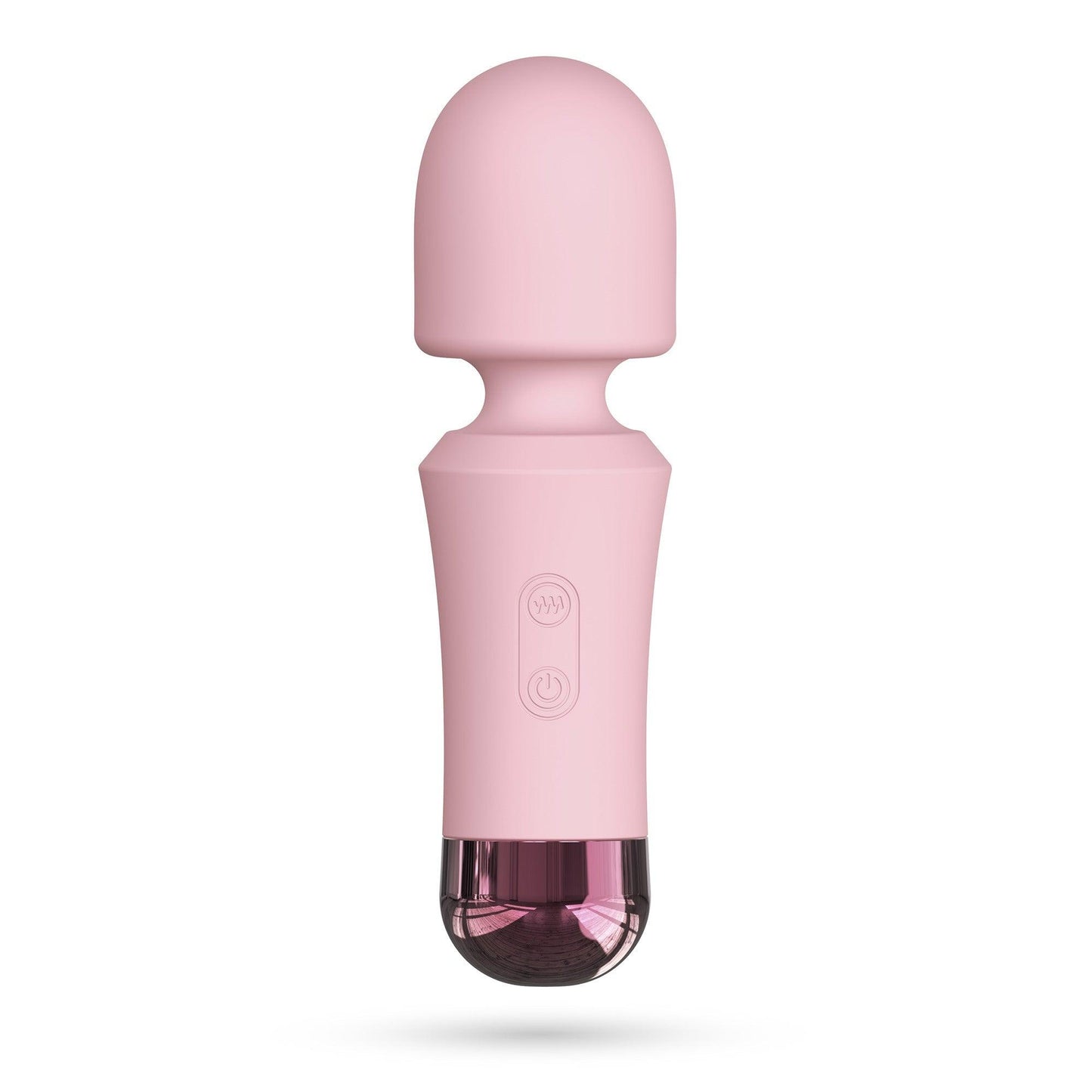 Mini Vibrator Wand Reincarcabil, Masaj si Relaxare Discreta, Crushious Wanda, Roz - Amoroso