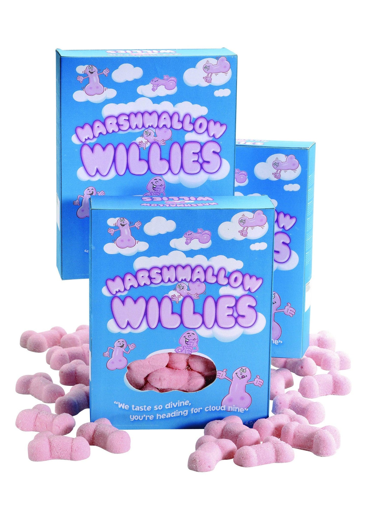 Marshmallow in Forma de Penis, Gust Dulce, Spencer & Fleetwood, 189g - Amoroso