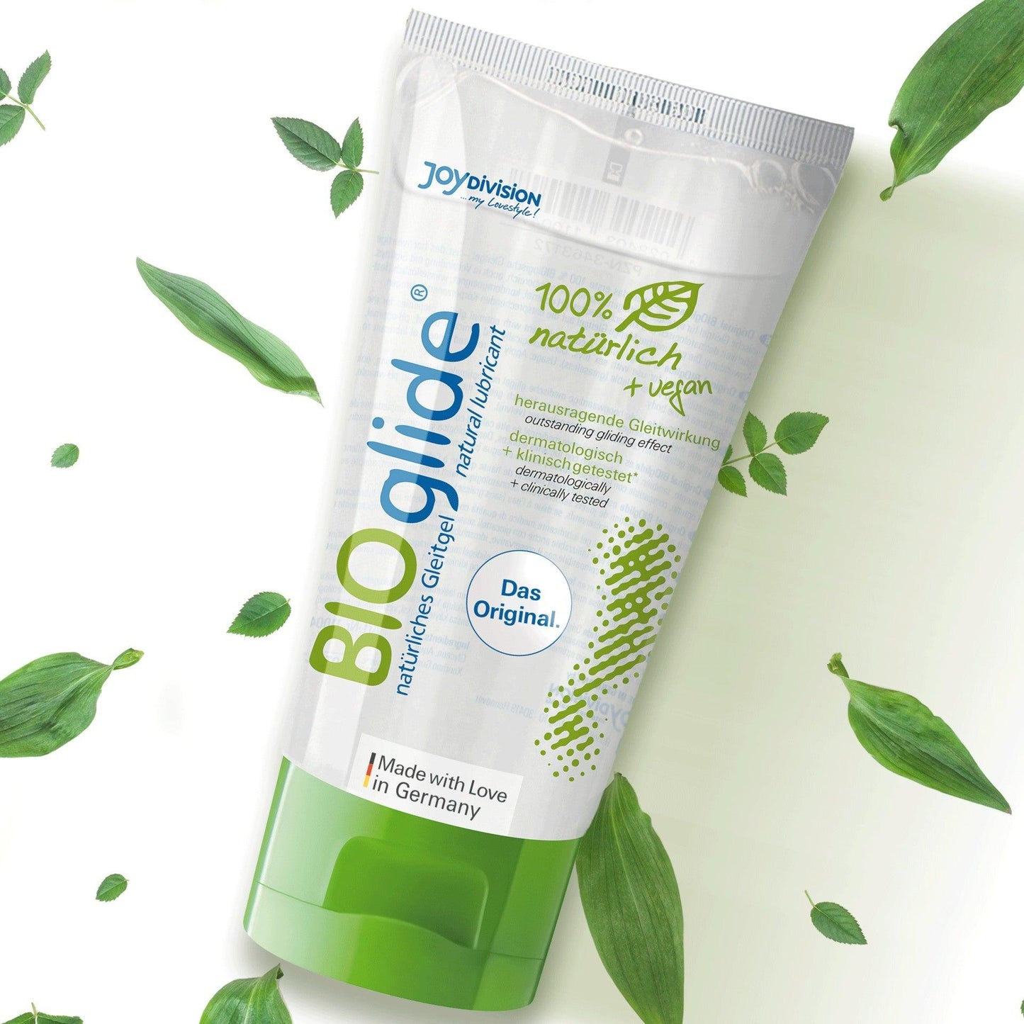 Lubrifiant BIOglide 100% Natural si Vegan, Pe baza de Apa, Delicat si Compatibil cu Latex, 40 ml - Amoroso