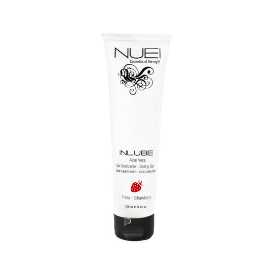 Lubrifiant Pe Baza de Apa, Aroma de Capsuni, pentru Momente Senzuale, Nuei, 100ml - Amoroso