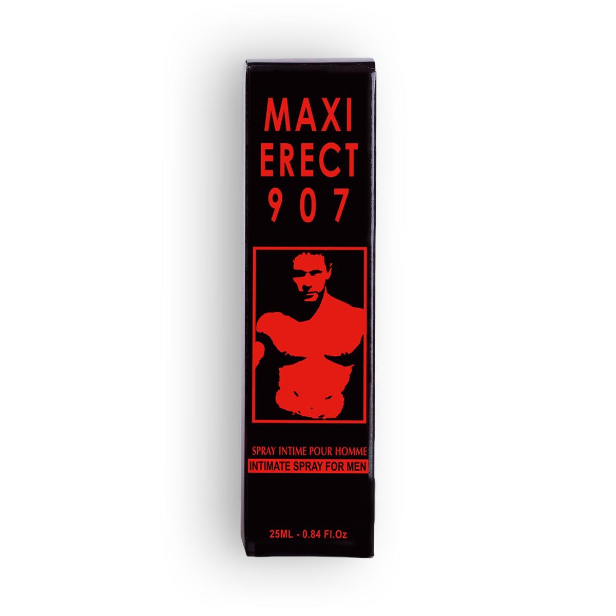 Spray Intim Maxi Erect 907, pentru Barbati, Performanta si Efect Instantaneu, RUF, 25 ml - Amoroso