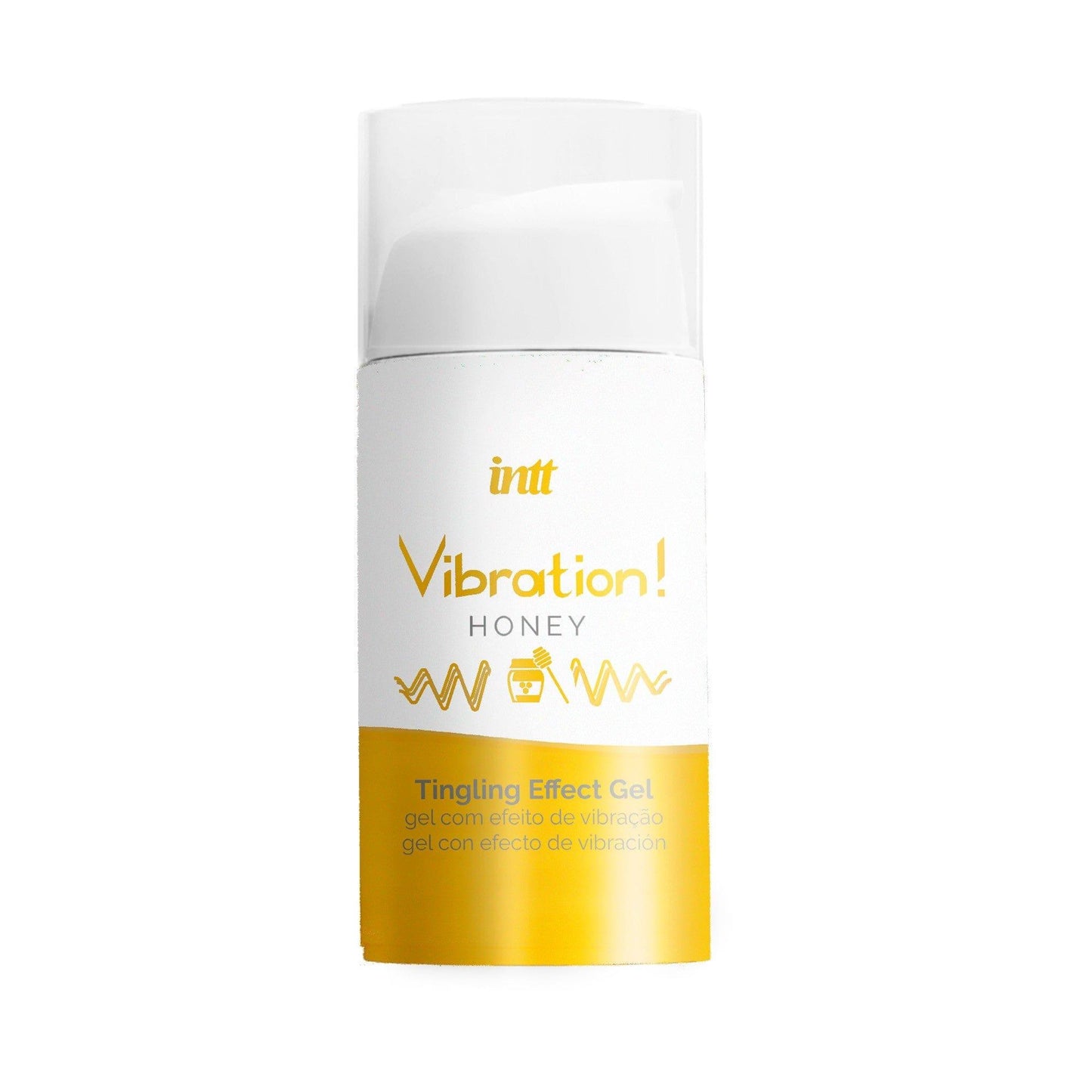 Gel Intt Vibration Honey, Stimulare Intensa cu Efect de Vibratii si Furnicaturi, 15 ml - Amoroso
