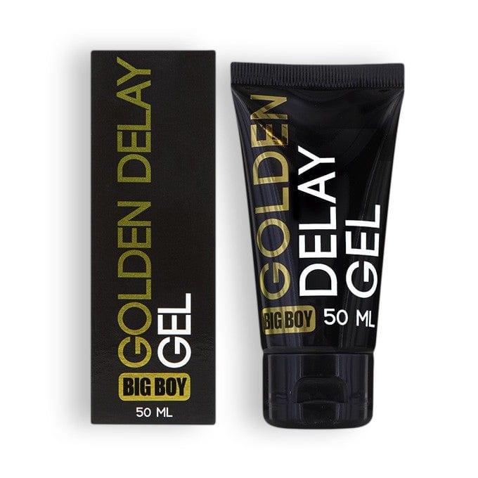 Gel de Intarziere pentru Barbati, Control si Placere Prelungita, Big Boy Golden Delay Gel, 50ml - Amoroso
