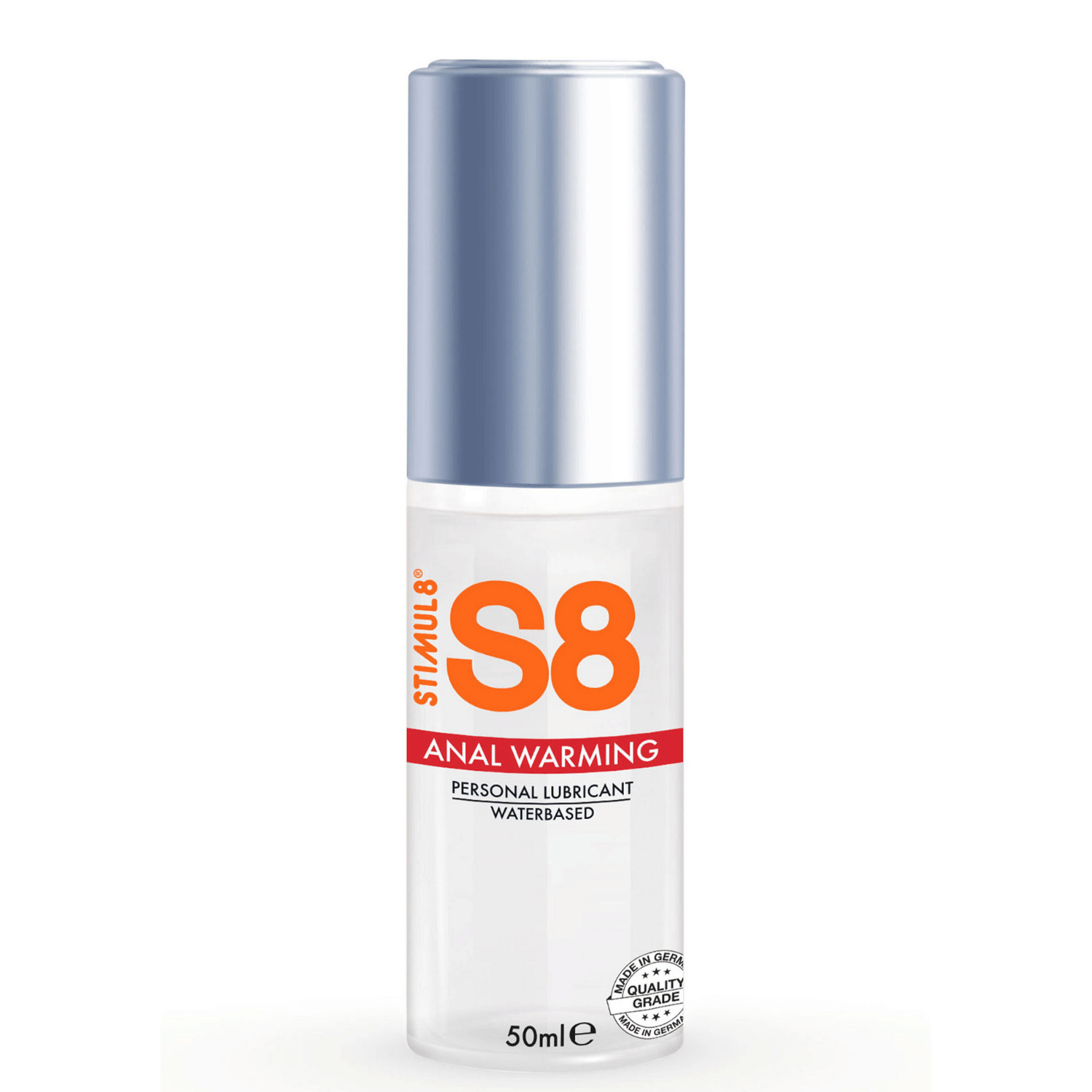Lubrifiant Pe Baza de Apa, Efect De Incalzire, Placere Intensificata, S8 Anal Warming, 50ml - Amoroso