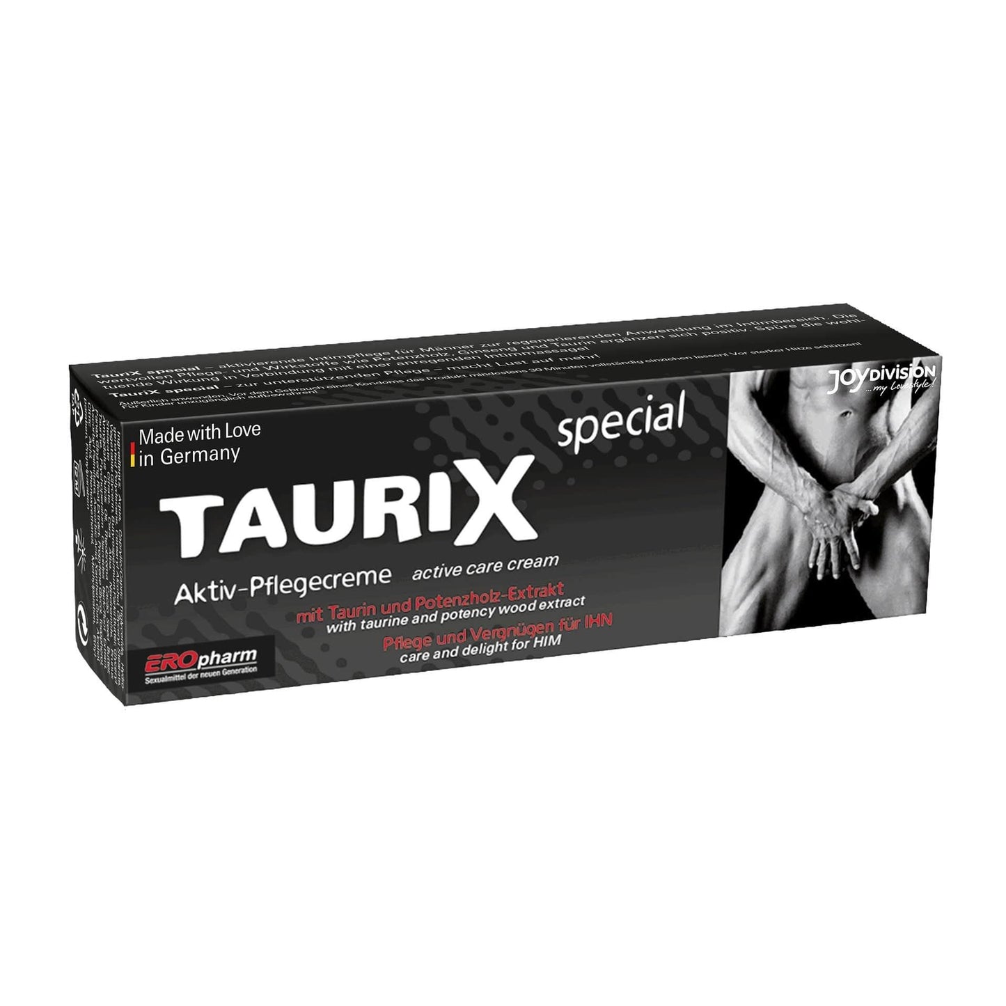 Crema de Ingrijire Activa pentru Barbati Stimulare si Revitalizare, Taurix, 40 ml - Amoroso
