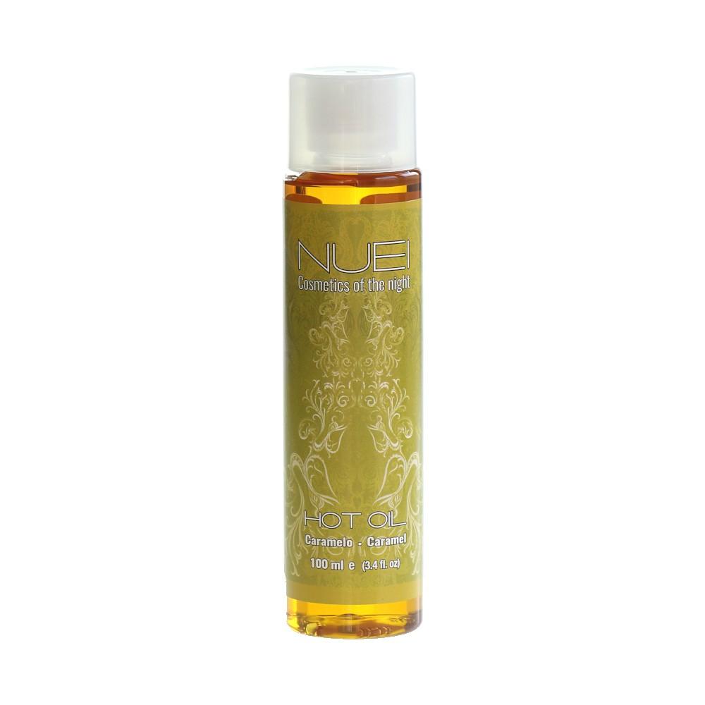 Ulei de Masaj cu Efect de Incalzire, Aroma Delicioasa de Caramel, Nuei Hot Oil Caramel, 100ml - Amoroso