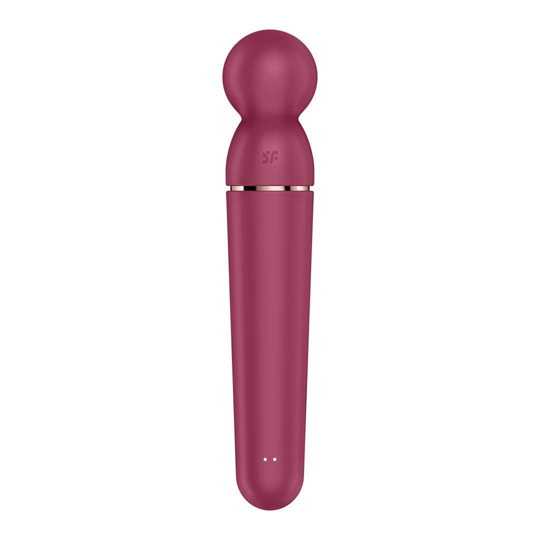 Vibrator Wand Elegant, pentru Relaxare si Placeri Intense, Satisfyer, Berry Rose Gold - Amoroso