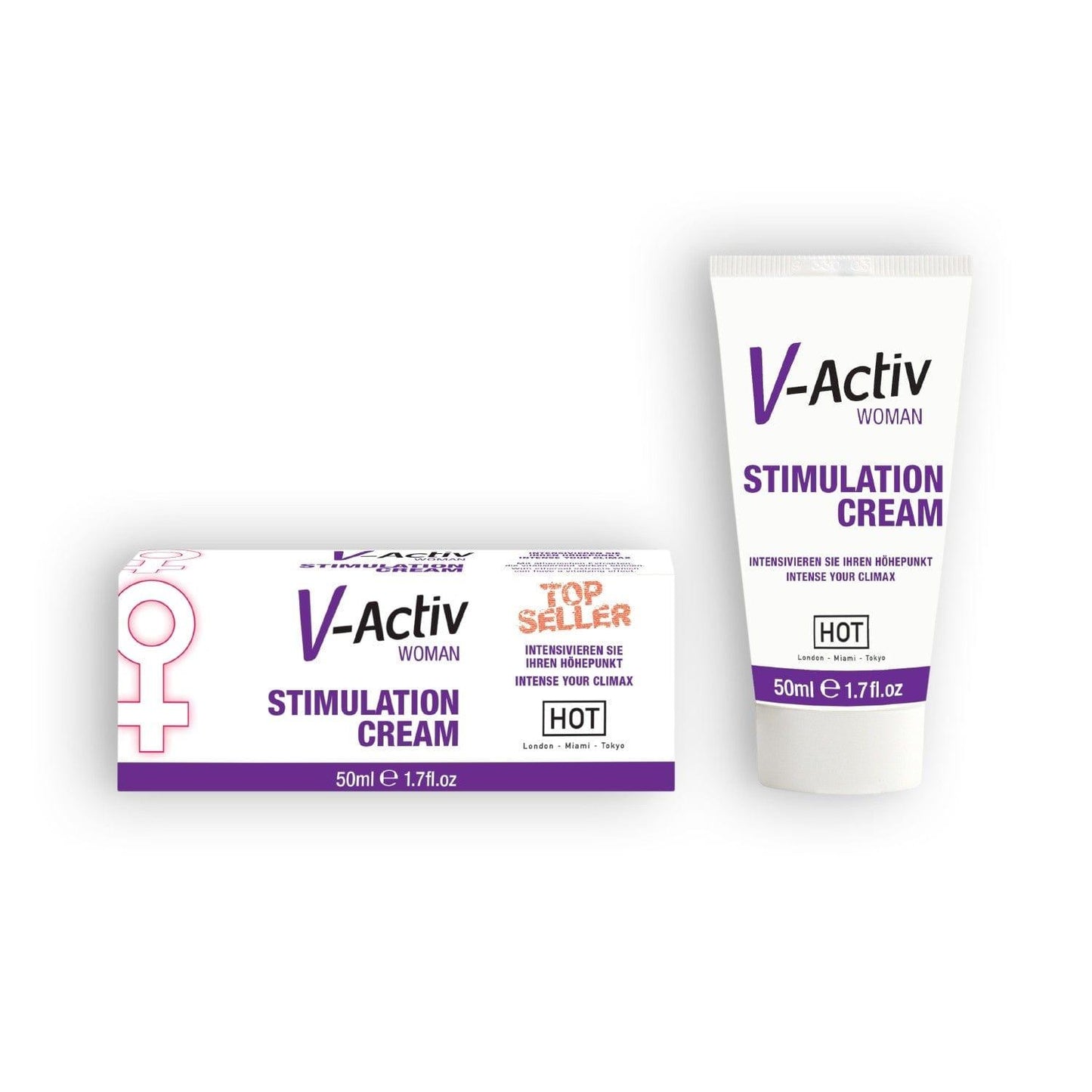 Crema de Stimulare pentru Femei, Intensifica Placerea si Sensibilitatea, 50ml - Amoroso