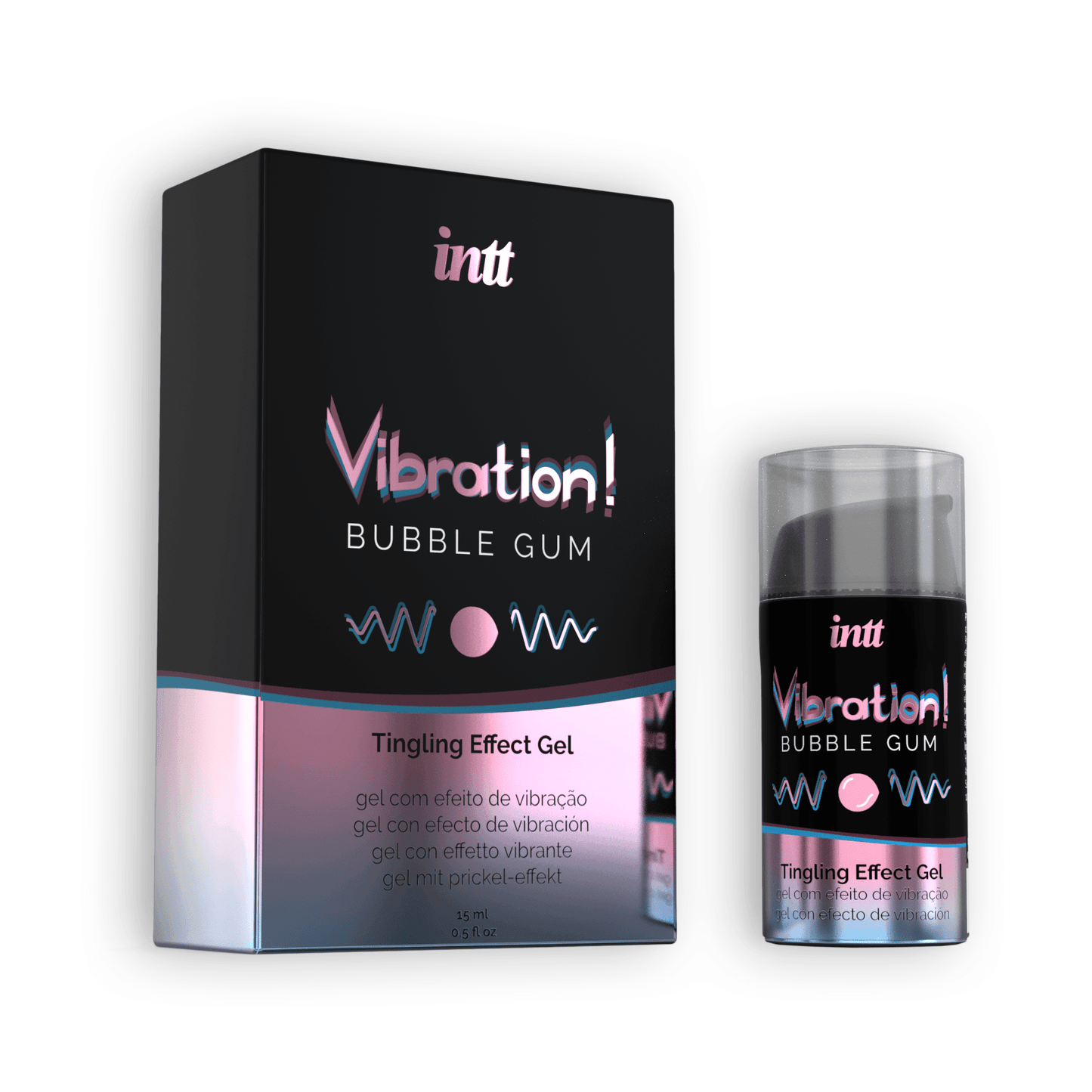 Gel de Stimulare Intim, Efect de Furnicaturi, Aroma Delicioasa de Guma de Mestecat, Intt, 15ml - Amoroso
