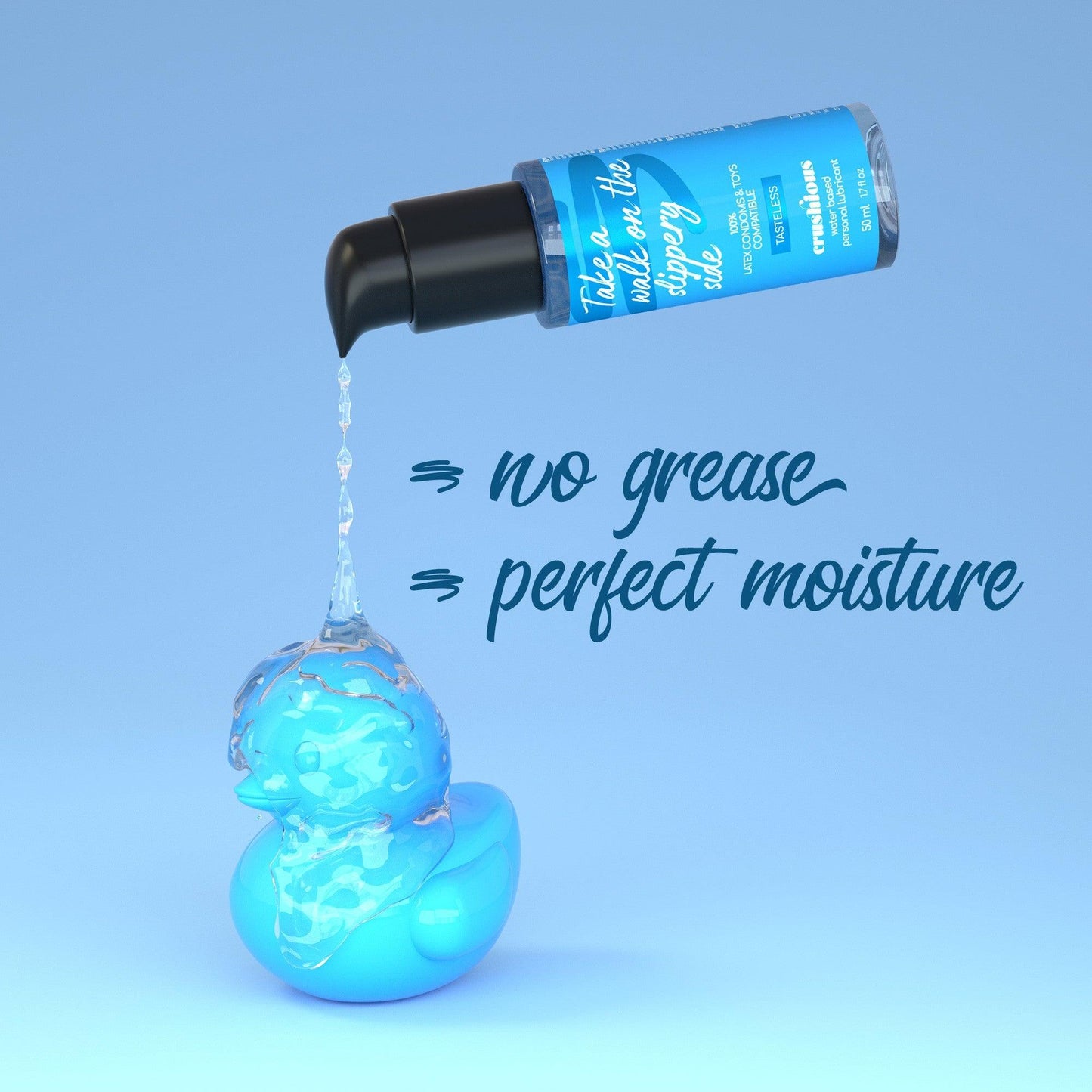 Lubrifiant Pe Baza de Apa, Compatibil cu Prezervative si Jucarii Intime, Crushious, 50 ml - Amoroso