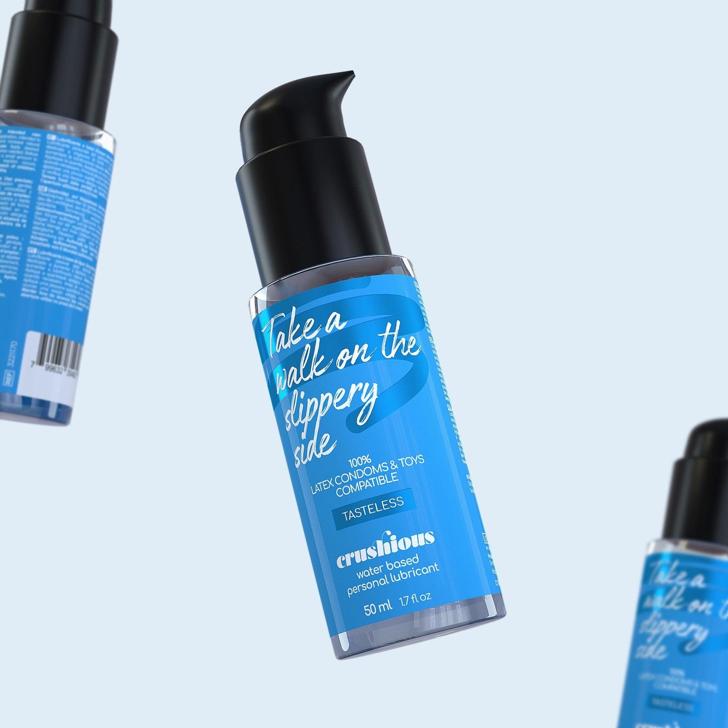 Lubrifiant Pe Baza de Apa, Compatibil cu Prezervative si Jucarii Intime, Crushious, 50 ml - Amoroso