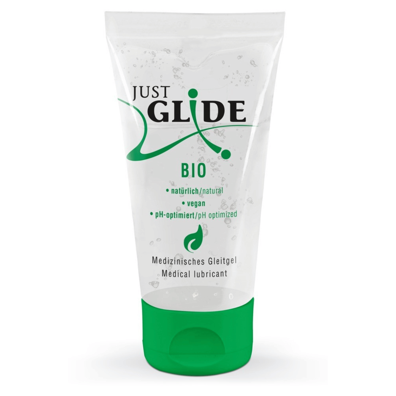 Lubrifiant Medical, Formula Naturala, Vegana si pH Optimizat pentru Confort Maxim, Just Glide Bio, 50ml - Amoroso