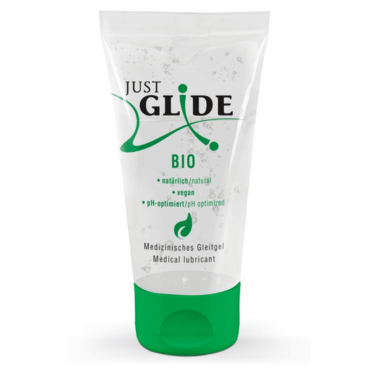 Lubrifiant Medical, Formula Naturala, Vegana si pH Optimizat pentru Confort Maxim, Just Glide Bio, 50ml - Amoroso