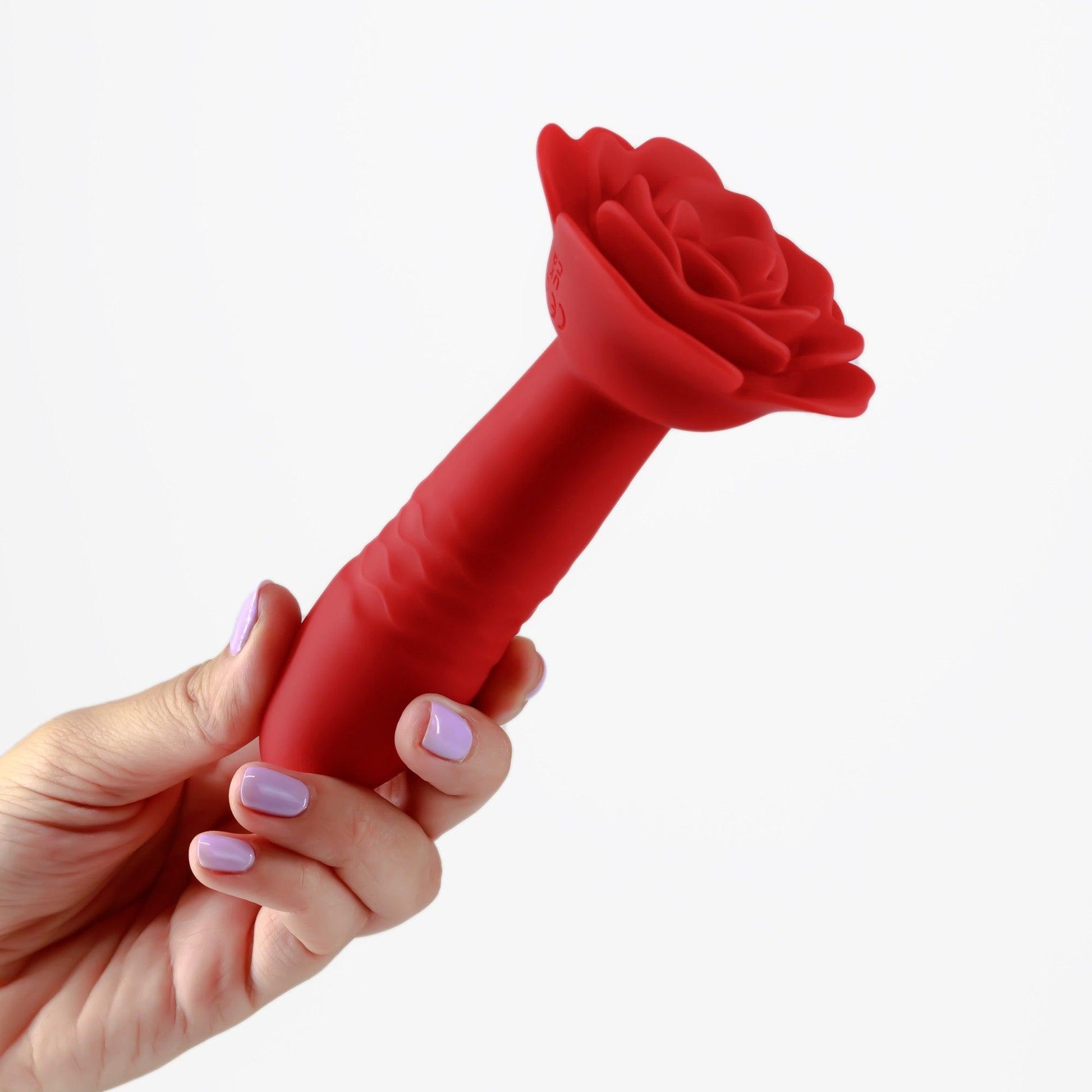 Plug Anal Romeo cu Functie de Extindere, 10 Moduri de Vibratie si Telecomanda, Rosu - Amoroso
