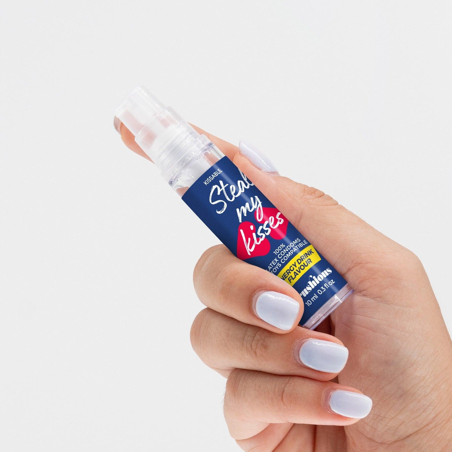 Lubrifiant Gel, Aroma de Bautura Energetica, pentru Momente Electrizante, Steal My Kisses, 10ml - Amoroso