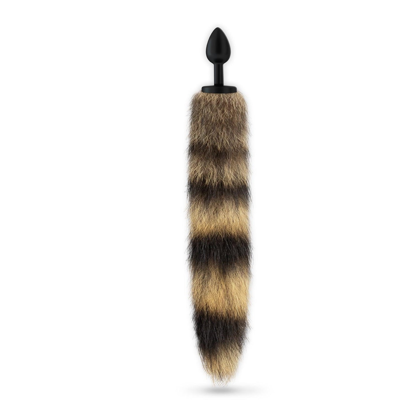 Dop Anal cu Coada Foxy Delight din Silicon, Placere Senzuala si Eleganta in Jocurile de Rol, Negru - Amoroso