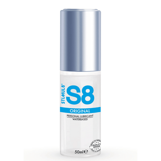 Lubrifiant Pe Baza de Apa, Confort si Placere Maxima, S8 Original Personal Lubricant, 50ml - Amoroso