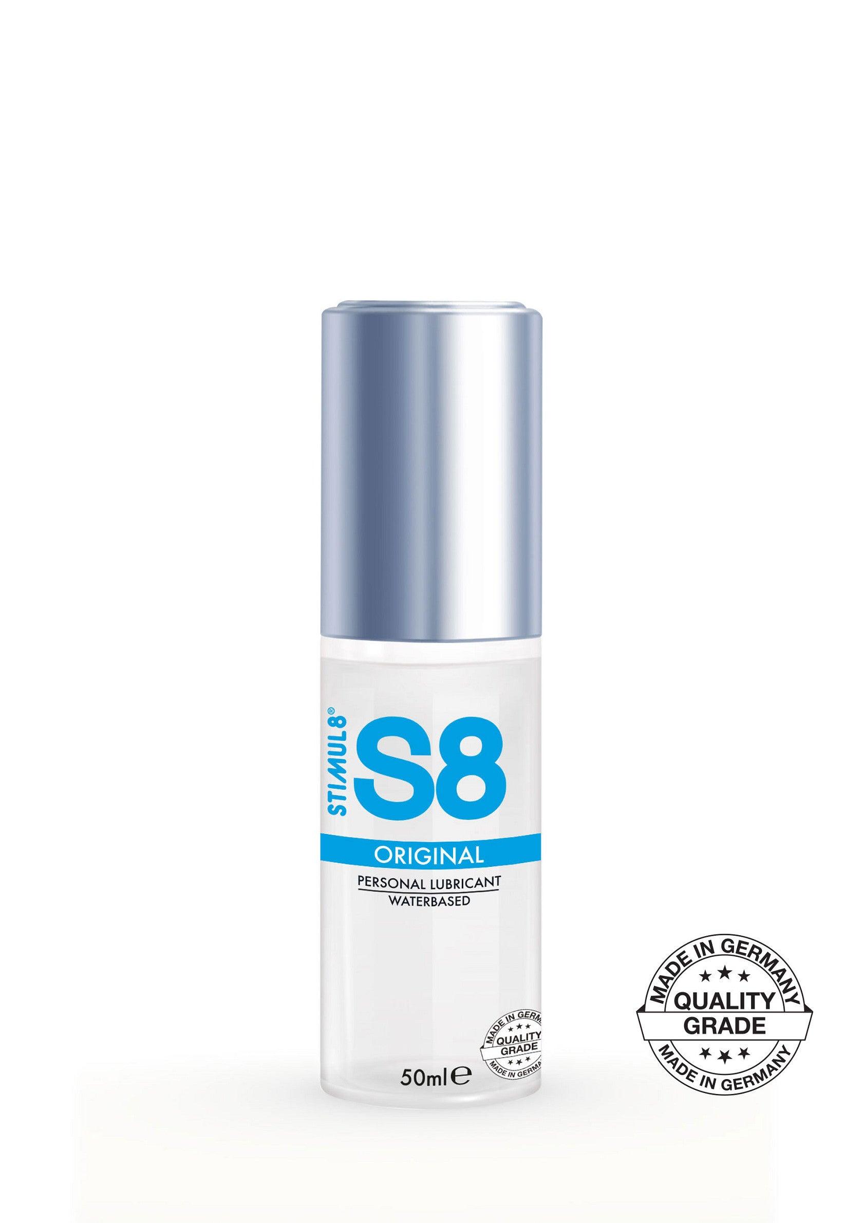 Lubrifiant Pe Baza de Apa, Confort si Placere Maxima, S8 Original Personal Lubricant, 50ml - Amoroso