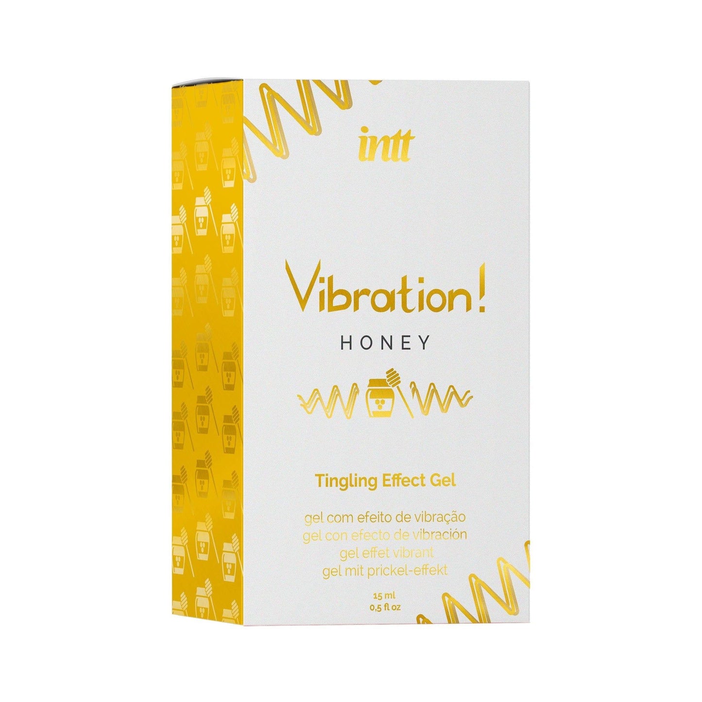 Gel Intt Vibration Honey, Stimulare Intensa cu Efect de Vibratii si Furnicaturi, 15 ml - Amoroso