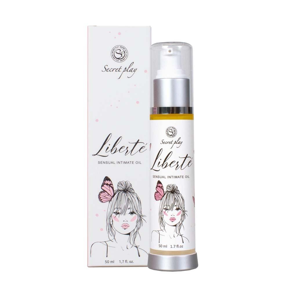 Ulei Intim Senzual, Hidratare, Masaj & Cresterea Placerii, Secret Play Liberté, 50ml - Amoroso