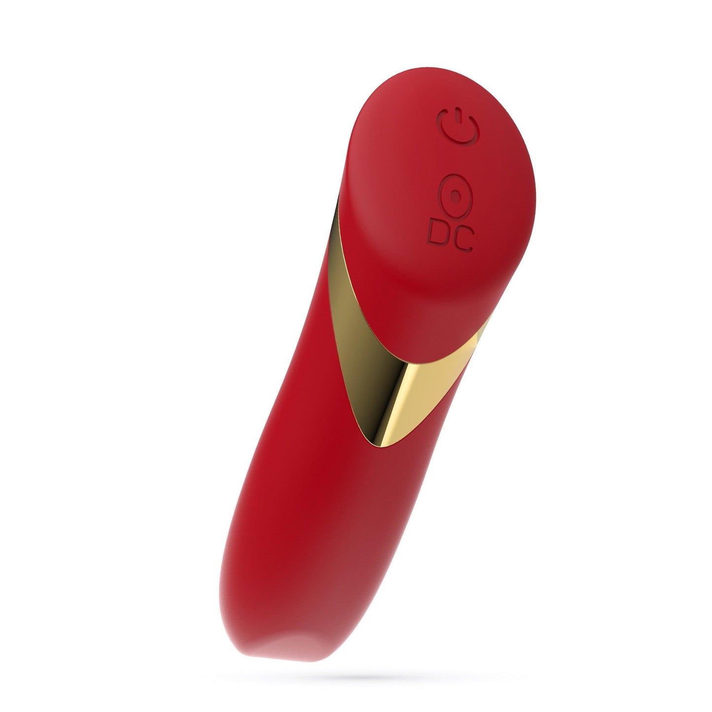 Vibrator Bullet Reincarcabil, Putere, Eleganta si Placere Discreta, Crushious, Rosu - Amoroso