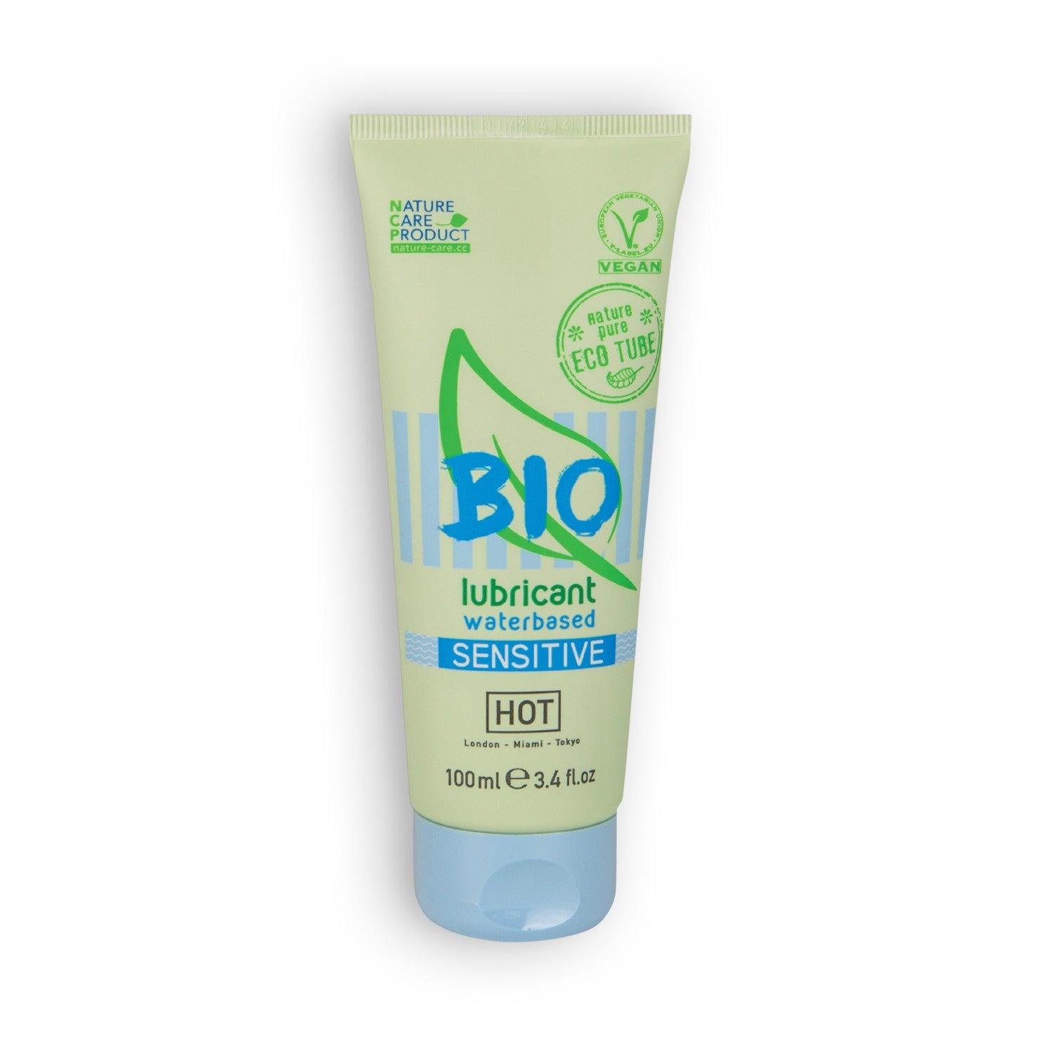 Lubrifiant BIO pe baza de apa, Vegan, Natural, Hipoalergenic, Eco-friendly, SENSITIVE, 100ml - Amoroso