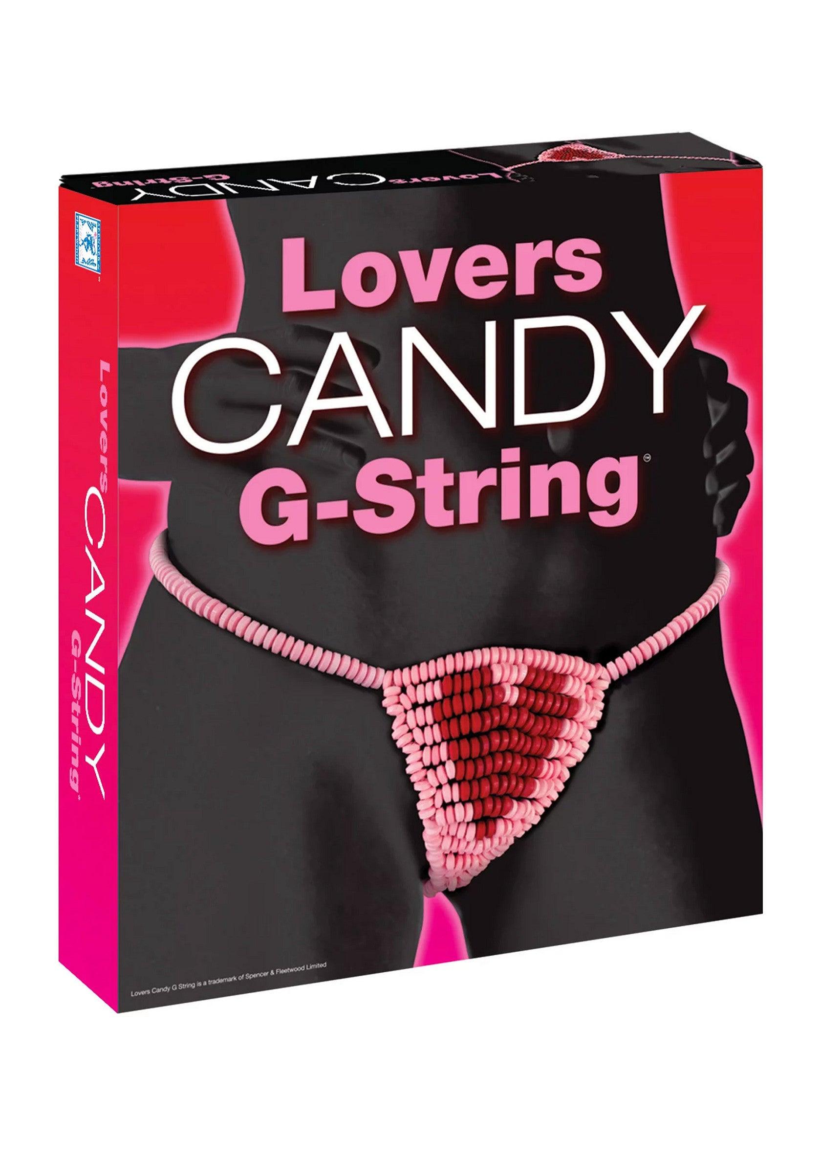 Lenjerie comestibila, Femei, Jucaus si Senzual pentru Momente Intime, Candy G-String Lovers - Amoroso