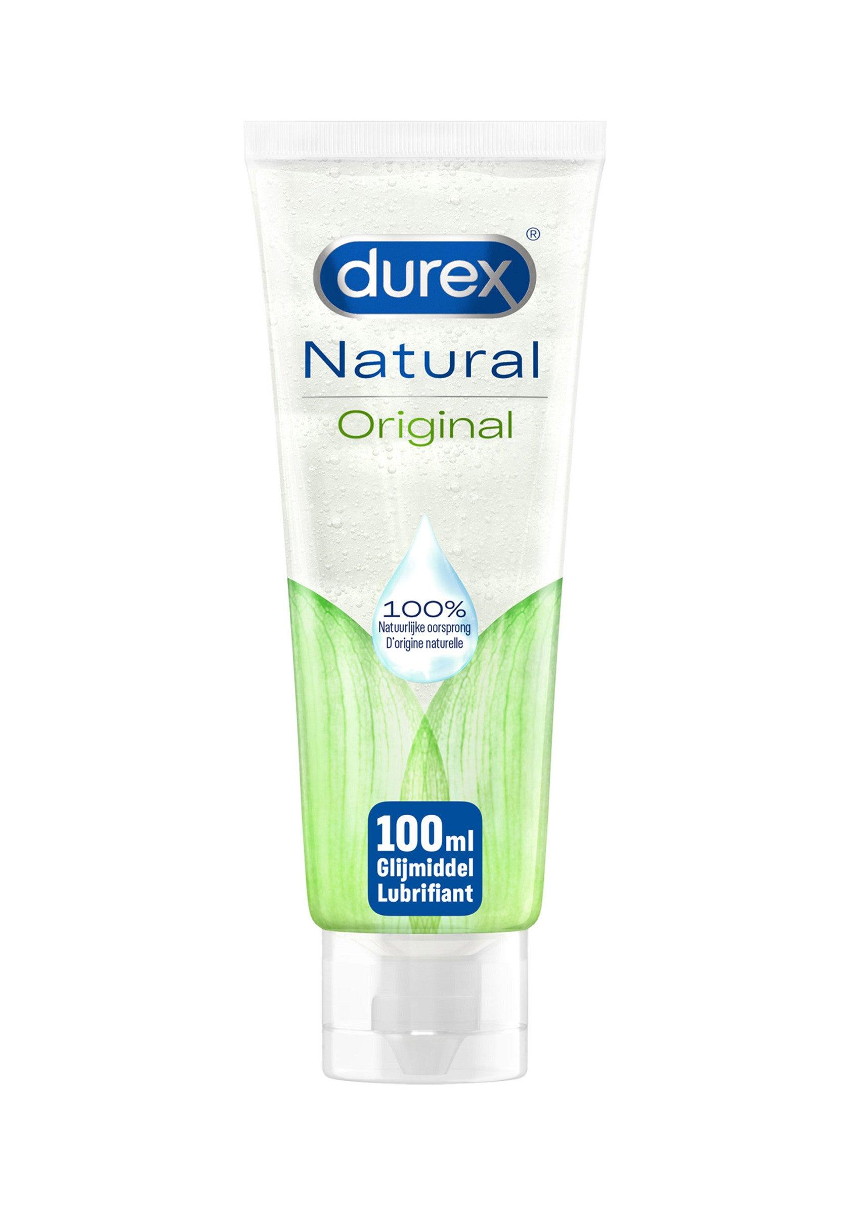 Gel Lubrifiant, 100% Natural, Confort si Siguranta in Momentele Tale, Intime Durex Natural, 100ml - Amoroso