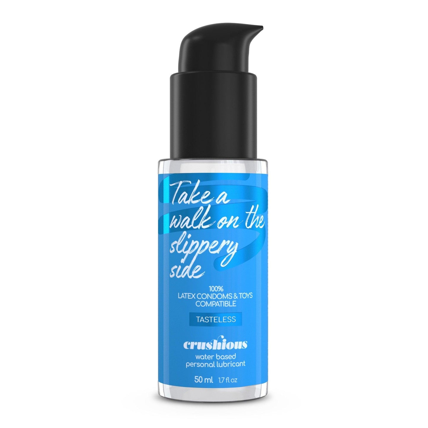 Lubrifiant Pe Baza de Apa, Compatibil cu Prezervative si Jucarii Intime, Crushious, 50 ml - Amoroso