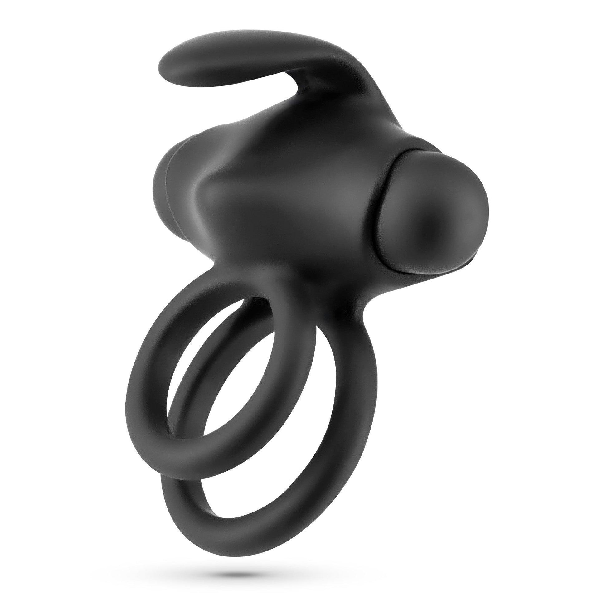 Inel Penian Vibrator cu 10 Moduri de Vibratie, Telecomanda pentru Placere Intensa si Versatilitate in Dormitor, Negru - Amoroso