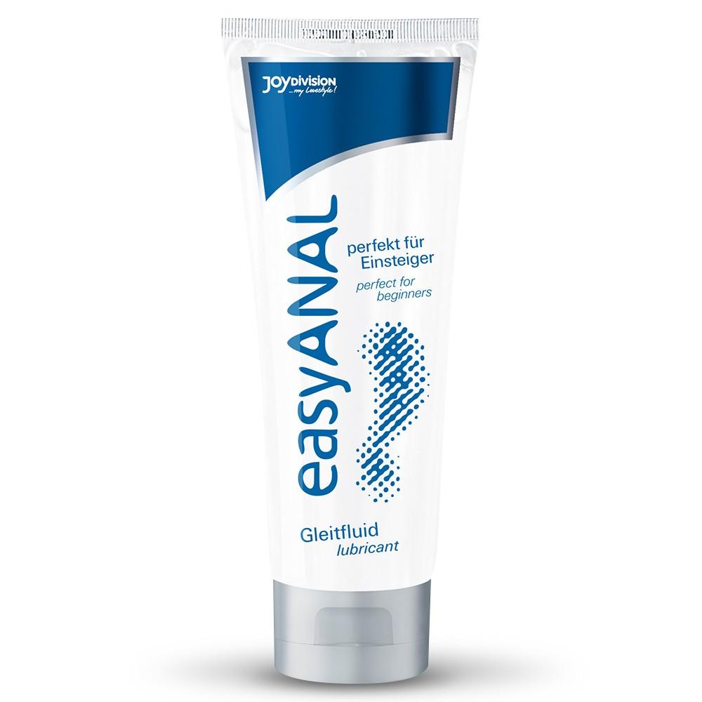 Lubrifiant Delicat pe Baza de Apa, Ideal pentru Confort si Placere, EasyANAL Lubricant, 80ml - Amoroso