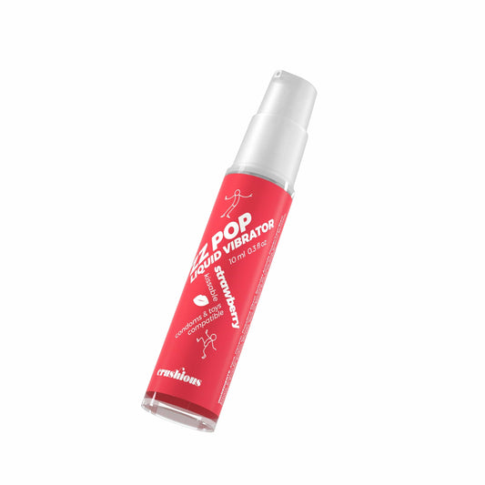 Gel Stimulant cu Aroma de Capsuni pentru O Explozie de Senzatii, Unisex, Crushious, 10ml - Amoroso