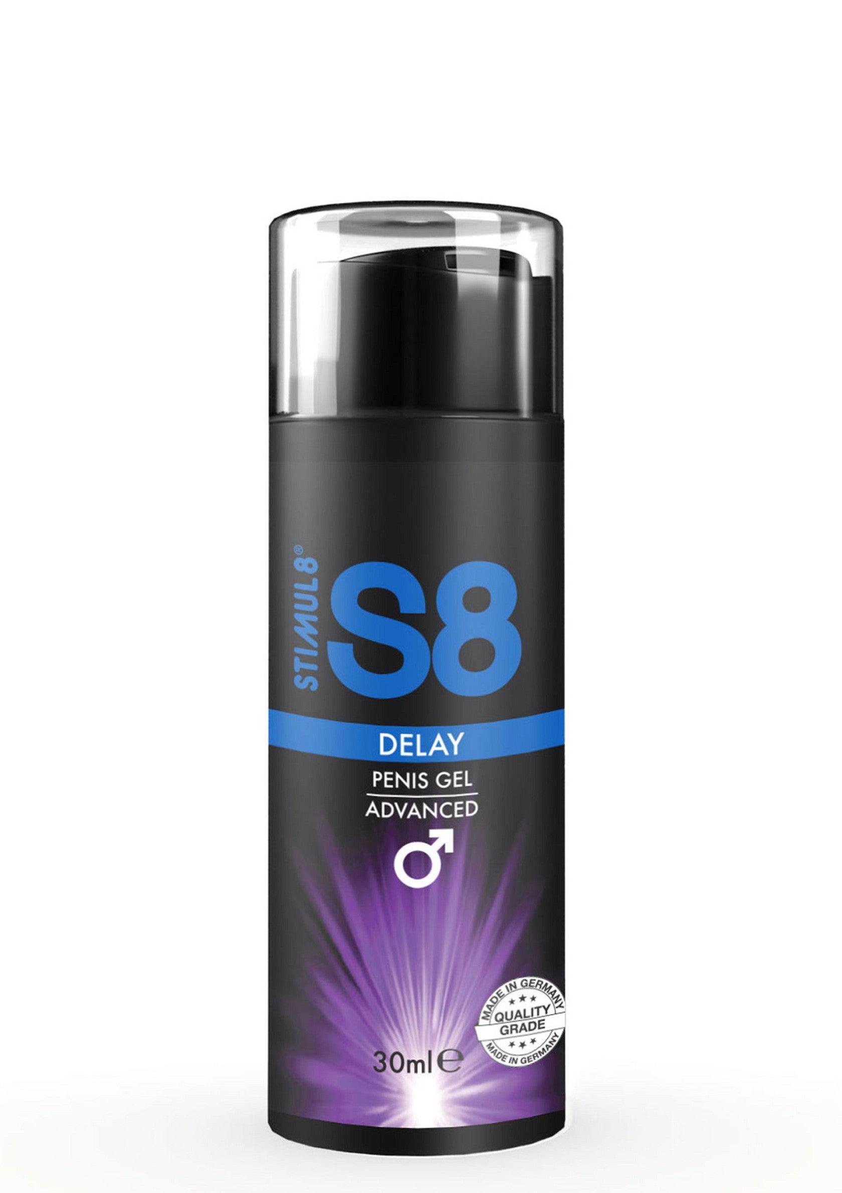 Gel Avansat pentru Prelungirea Performantei Masculine, S8 Delay Gel, 30ml - Amoroso