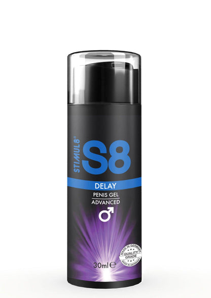 Gel Avansat pentru Prelungirea Performantei Masculine, S8 Delay Gel, 30ml - Amoroso