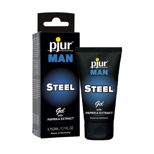 Gel Stimulant pentru Barbati, Vitalitate si Energie Masculina, Pjur Man Steel Gel, 50ml - Amoroso