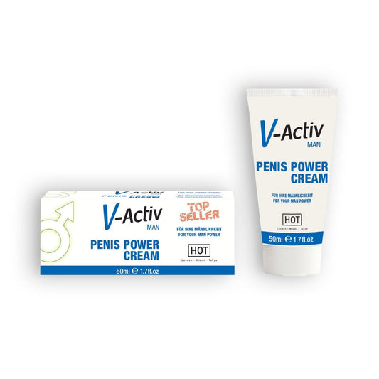 Crema pentru Puterea si Performanta Masculina. HOT V-Activ Man, 50 ml - Amoroso