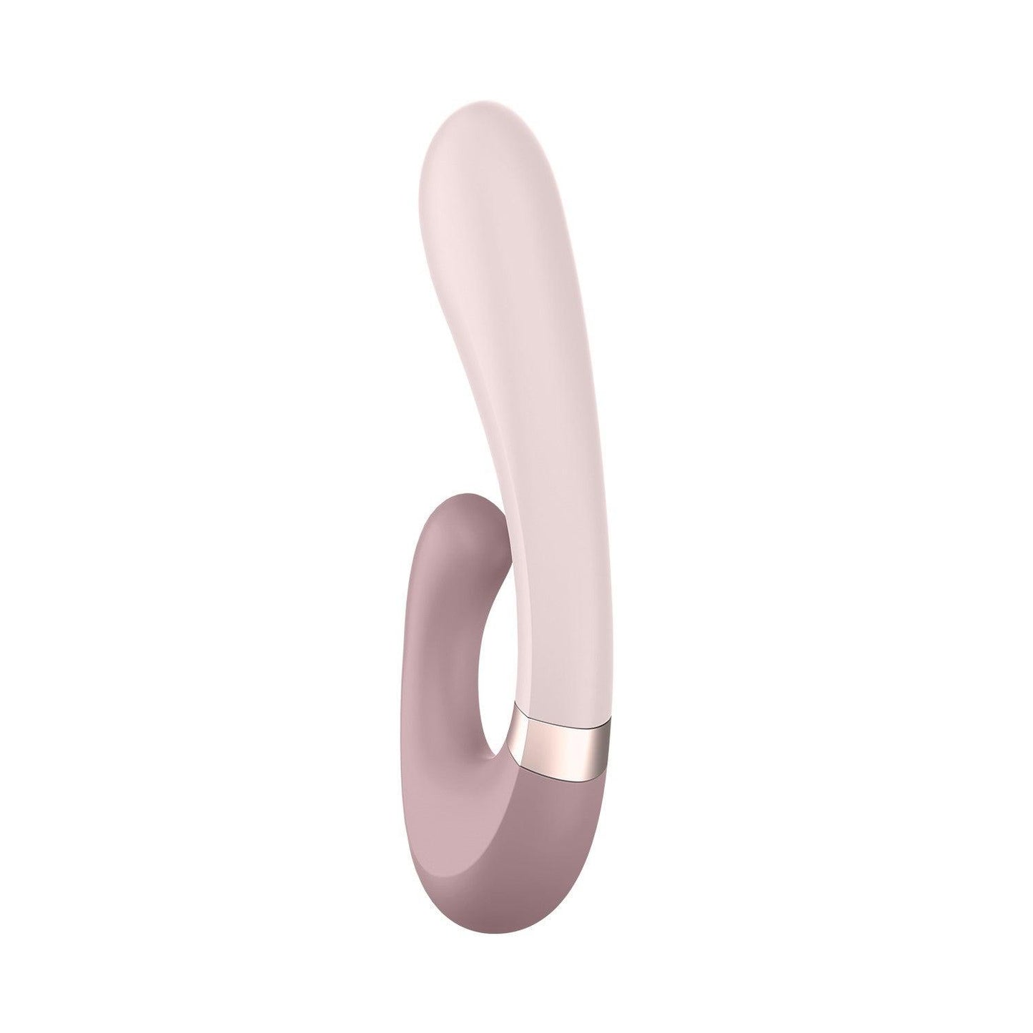 Vibrator cu Functie de Incalzire, Control prin Aplicatie, Placeri Supreme, Satisfyer Heat Wave, Roz - Amoroso