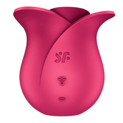 Vibrator Air Pulse cu Tehnologie Liquid Air, Design Elegant de Trandafir, Satisfyer Pro 2 Modern Rose - Amoroso