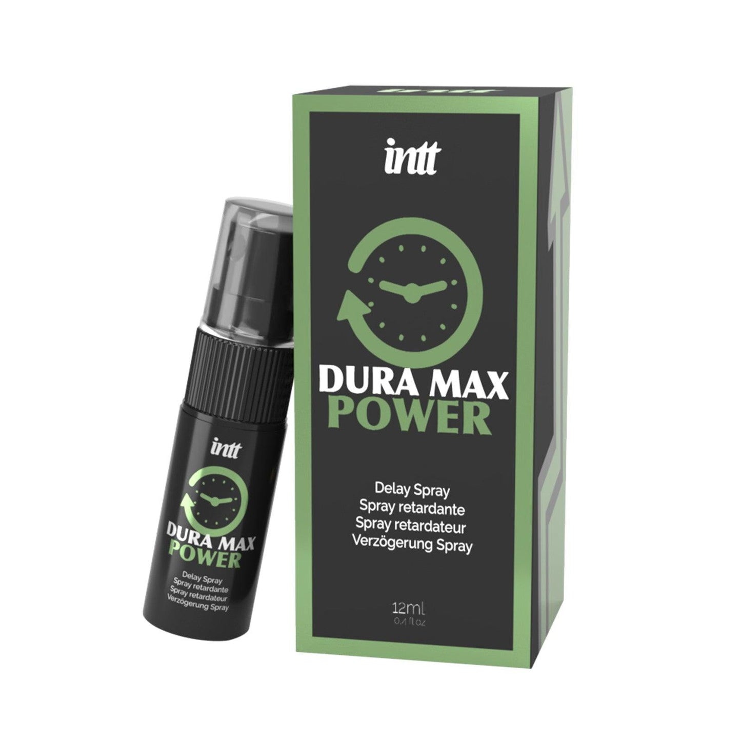 Spray pentru Potenta Dura Max Power, Control Absolut si Performanta Maxima, Intt, 12ml - Amoroso