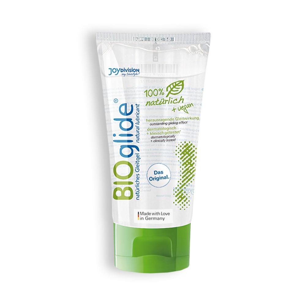 Lubrifiant BIOglide 100% Natural si Vegan, Pe baza de Apa, Delicat si Compatibil cu Latex, 40 ml - Amoroso