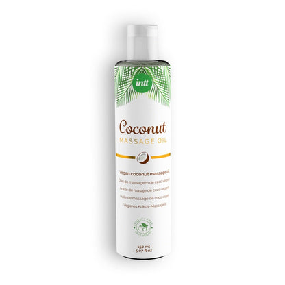 Ulei de Masaj Vegan, Aroma de Cocos, Hidrateaza si Rasfata Pielea, Intt, 150 ml - Amoroso